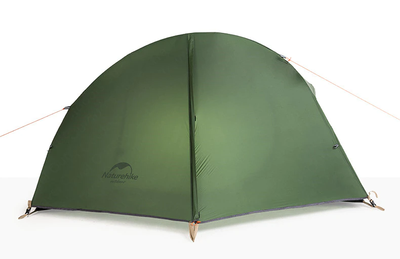 Cheap Goat Tents  Lightweight 20D Silicone Cycling Tent Portable Single Camping Tent Outdoor Backpack Tent With Free Mat   